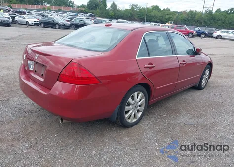 2007 Honda Accord 3.0 Ex из США, поврежденный, VIN 1HGCM66547A034701